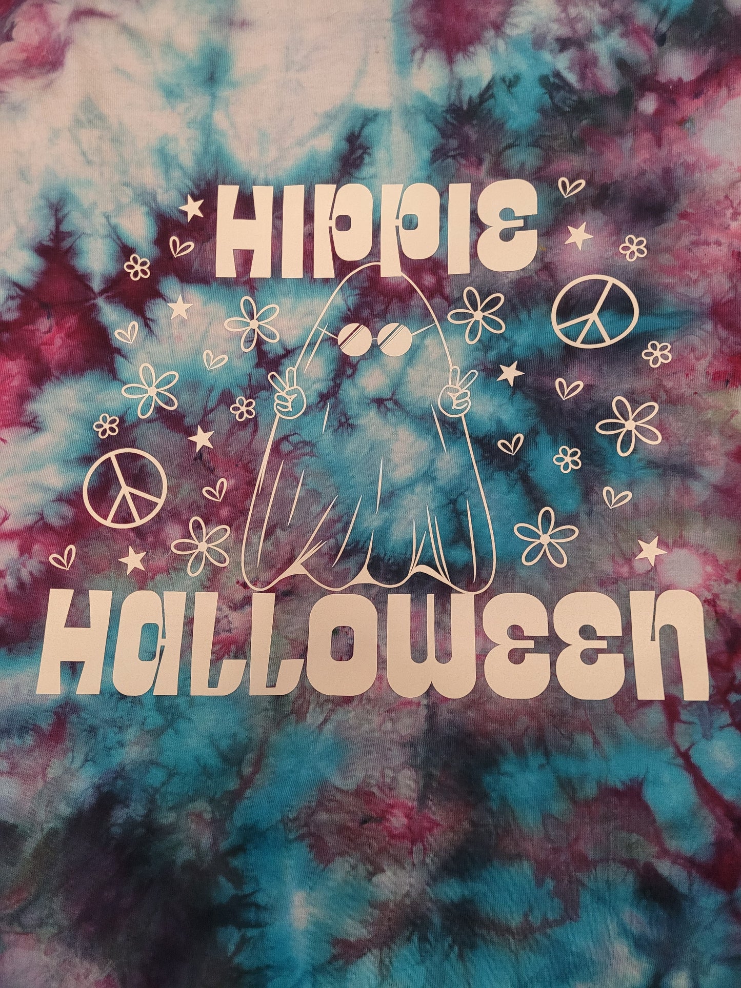 Hippie Halloween Tie-Dye Shirt