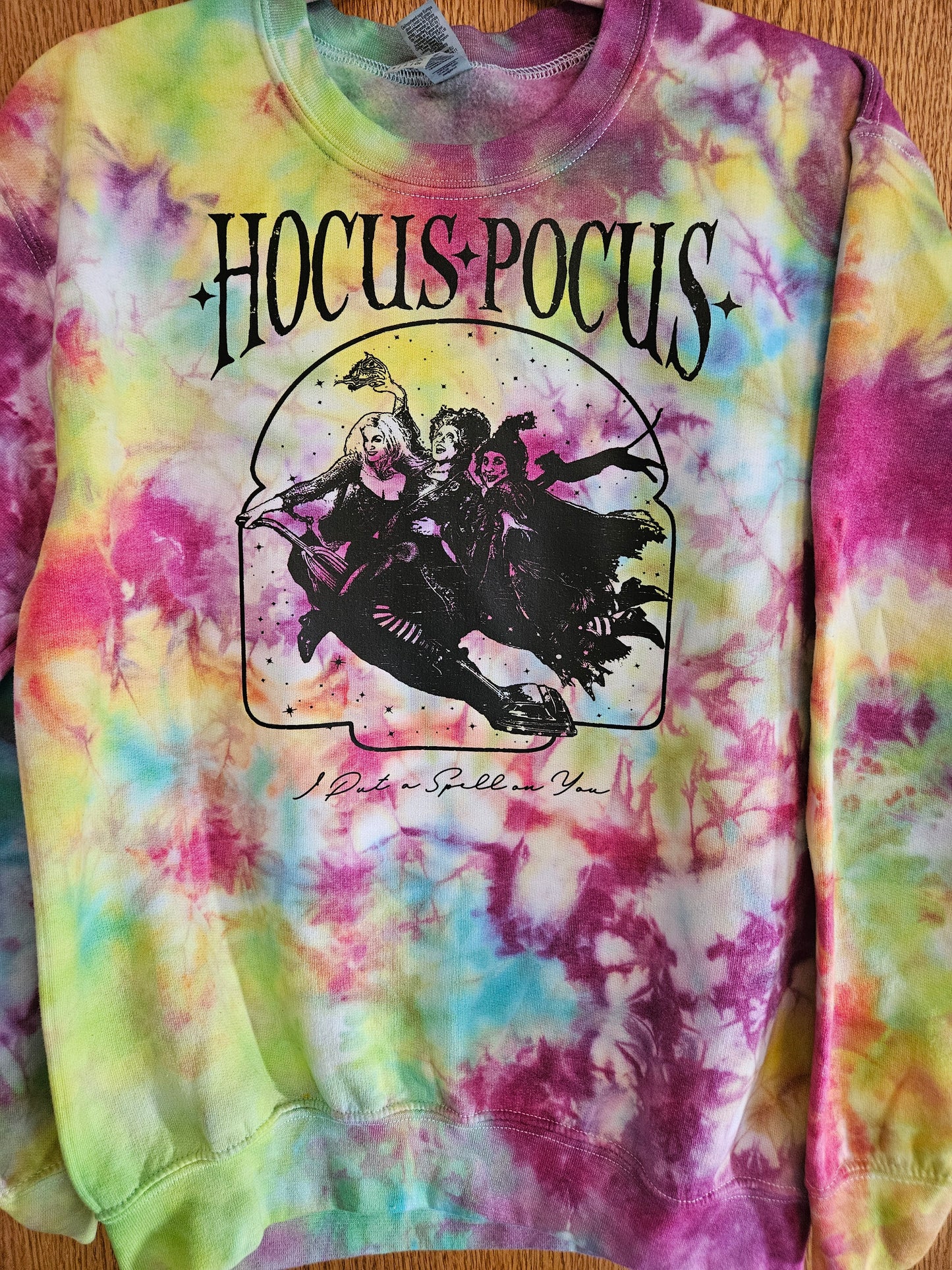 Hocus Pocus Tie-Dye Sweatshirt