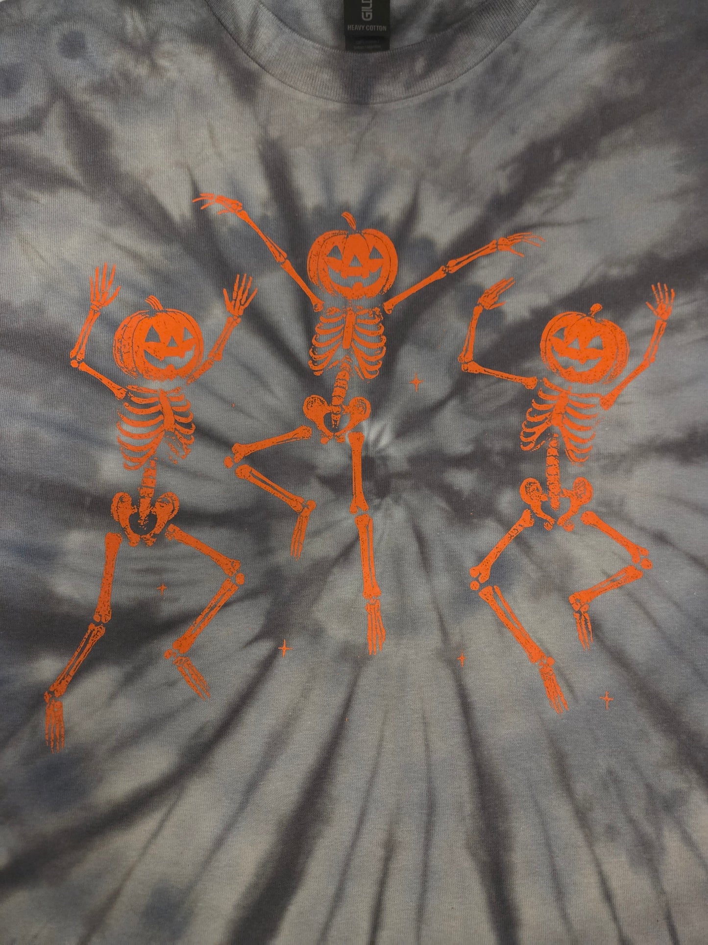 Dancing Skeletons Tie-Dye T-Shirt