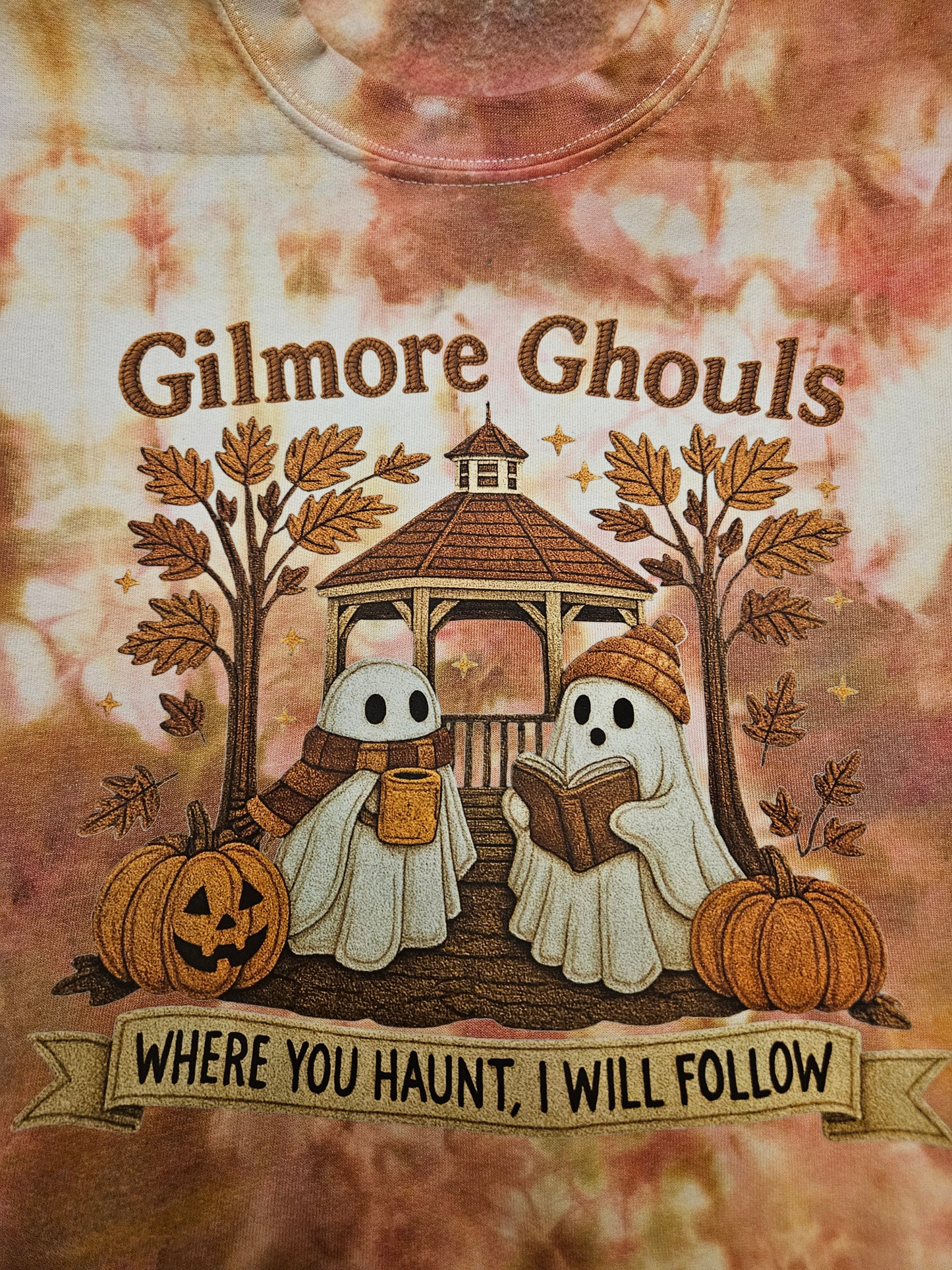 Gilmore Ghouls Tie-Dye Sweatshirt