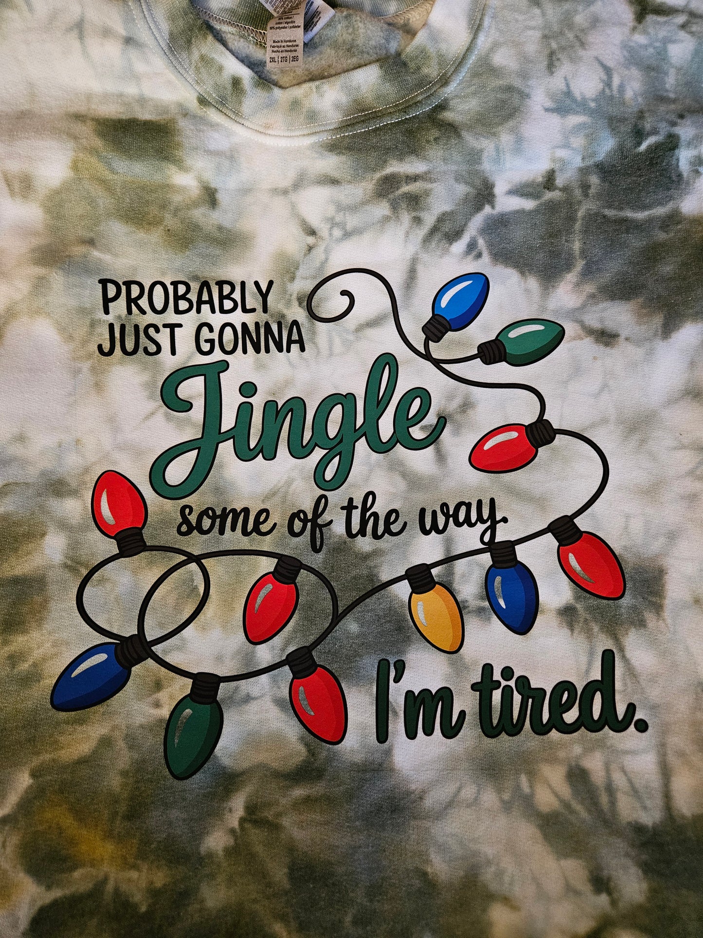 Jingle Some of the Way Tie-Dye Sweatshirt