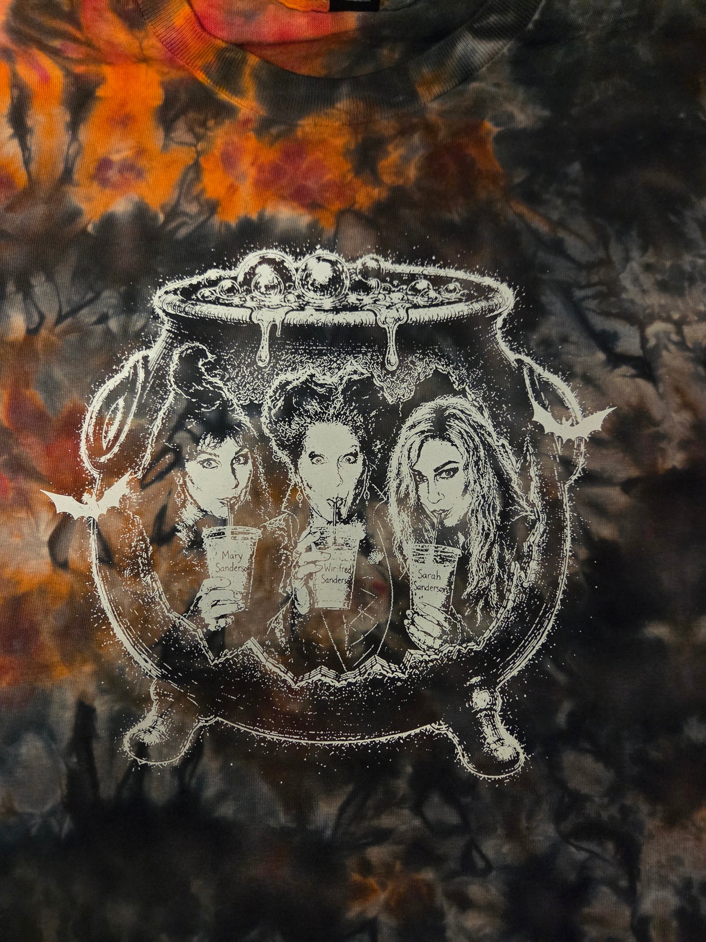 Witches Cauldron Tie-Dye T-Shirt