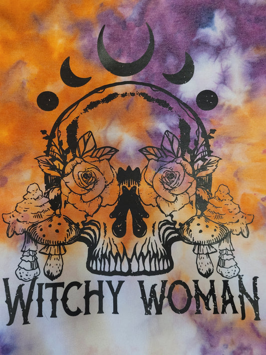 Witchy Women Tie-Dye Sweatshirt