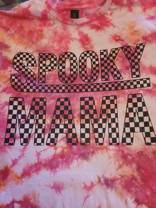 Spooky Mama Tie-Dye Shirt