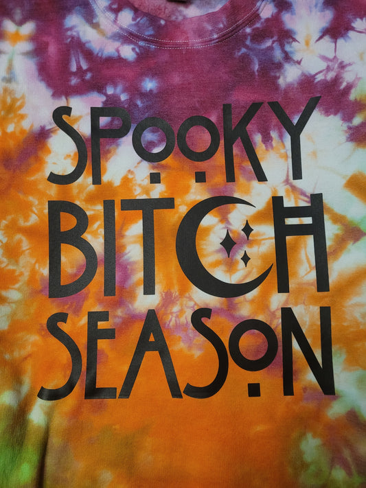 Spooky Bitch Tie-Dye Sweatshirt