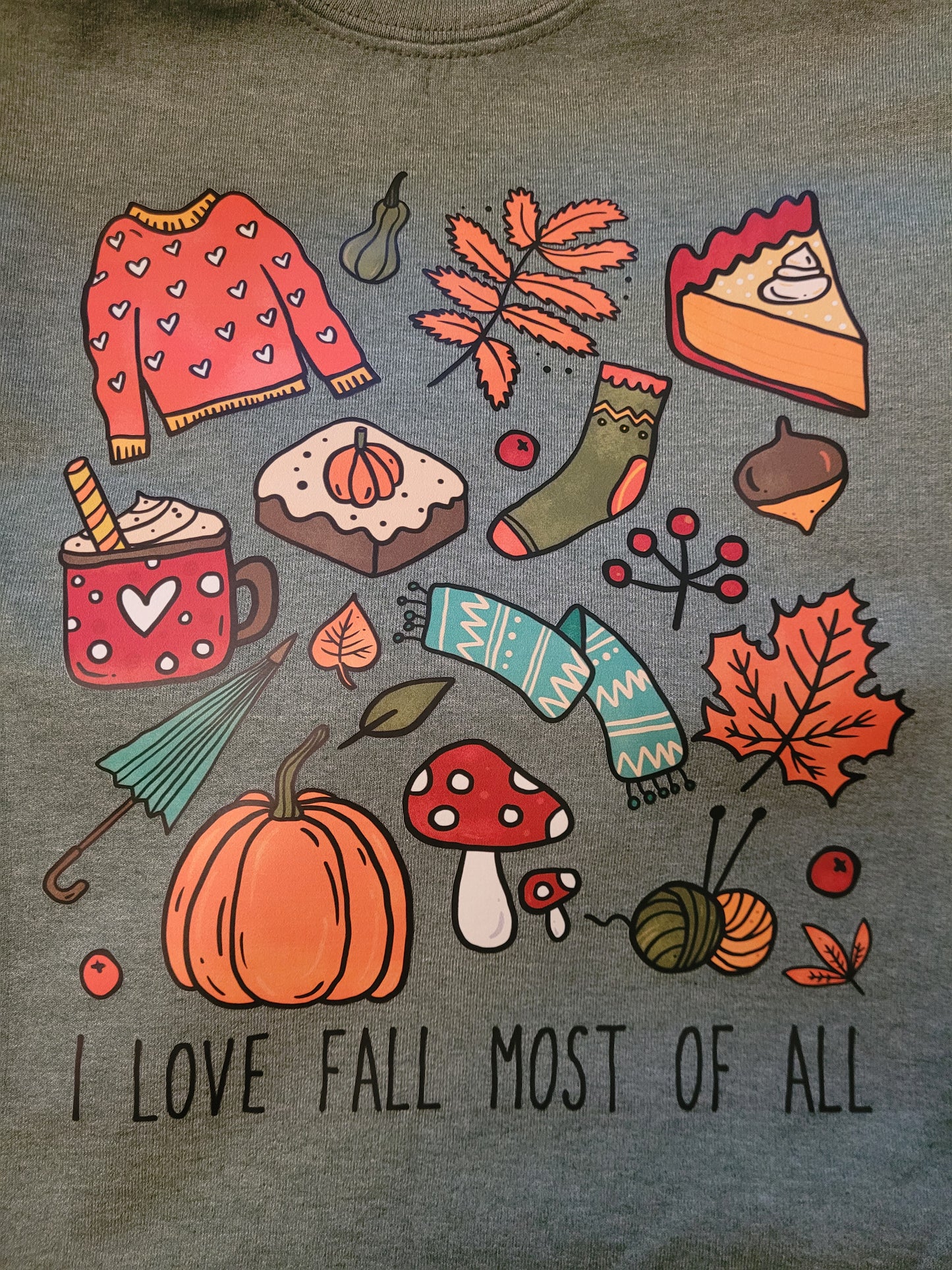 I Love Fall Sweatshirt