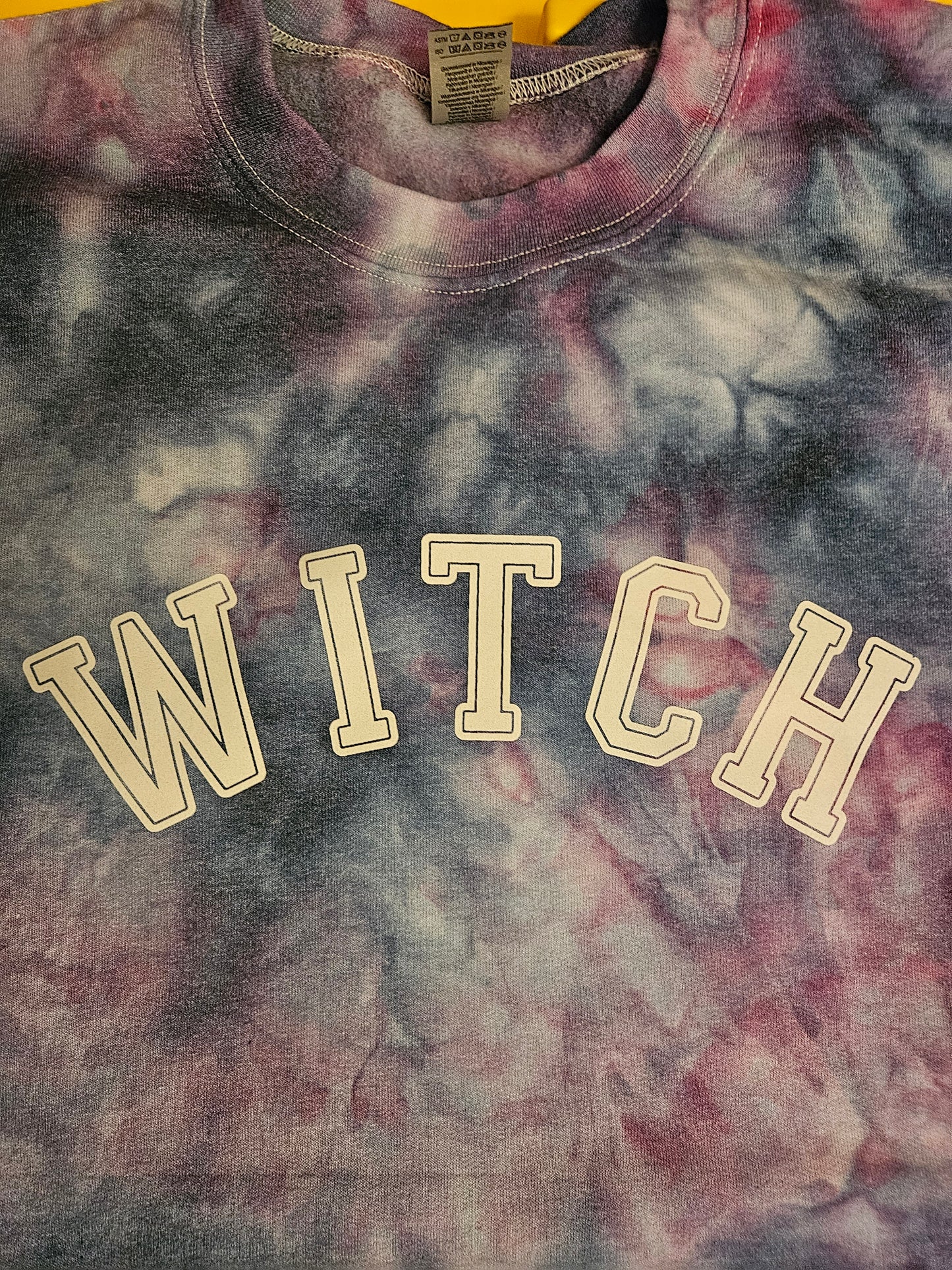 Witch Tie-Dye Sweatshirt