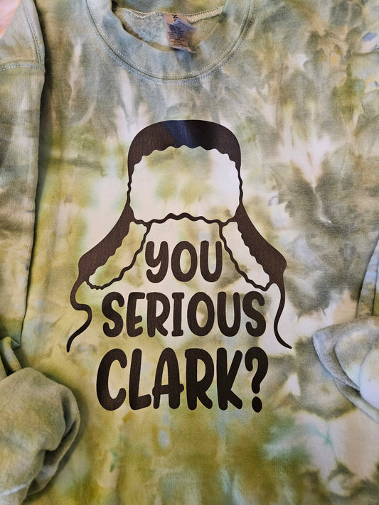 You Serious Clark Tie-Dye Sweatshirt