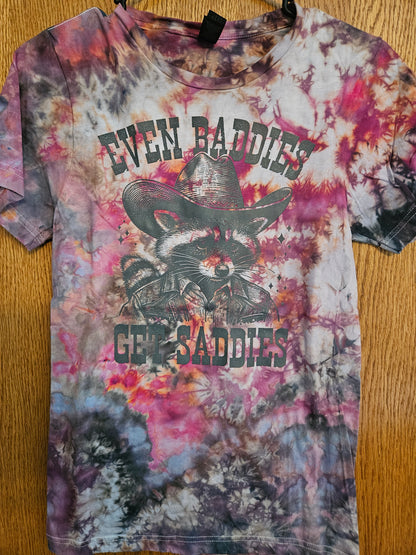 Even Baddies Get Saddies Tie-Dye Shirt