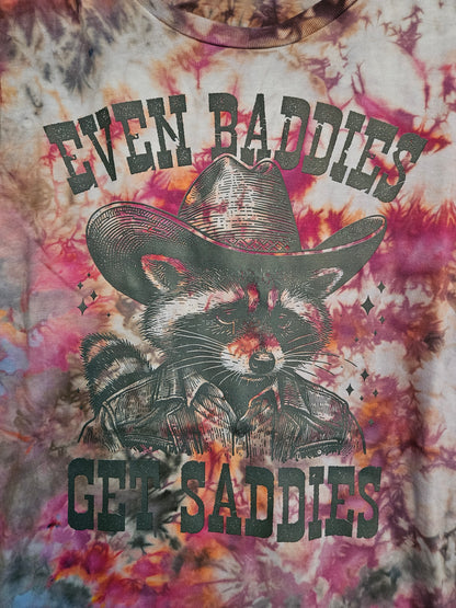 Even Baddies Get Saddies Tie-Dye Shirt