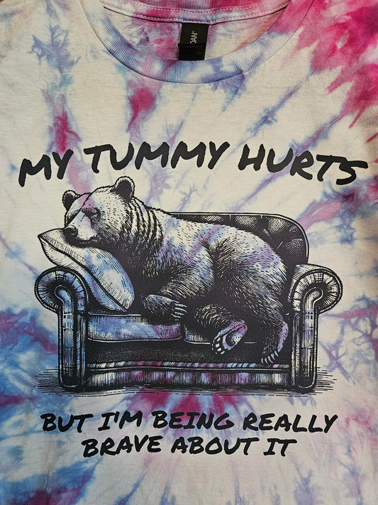 My Tummy Hurts Tie-Dye Shirt