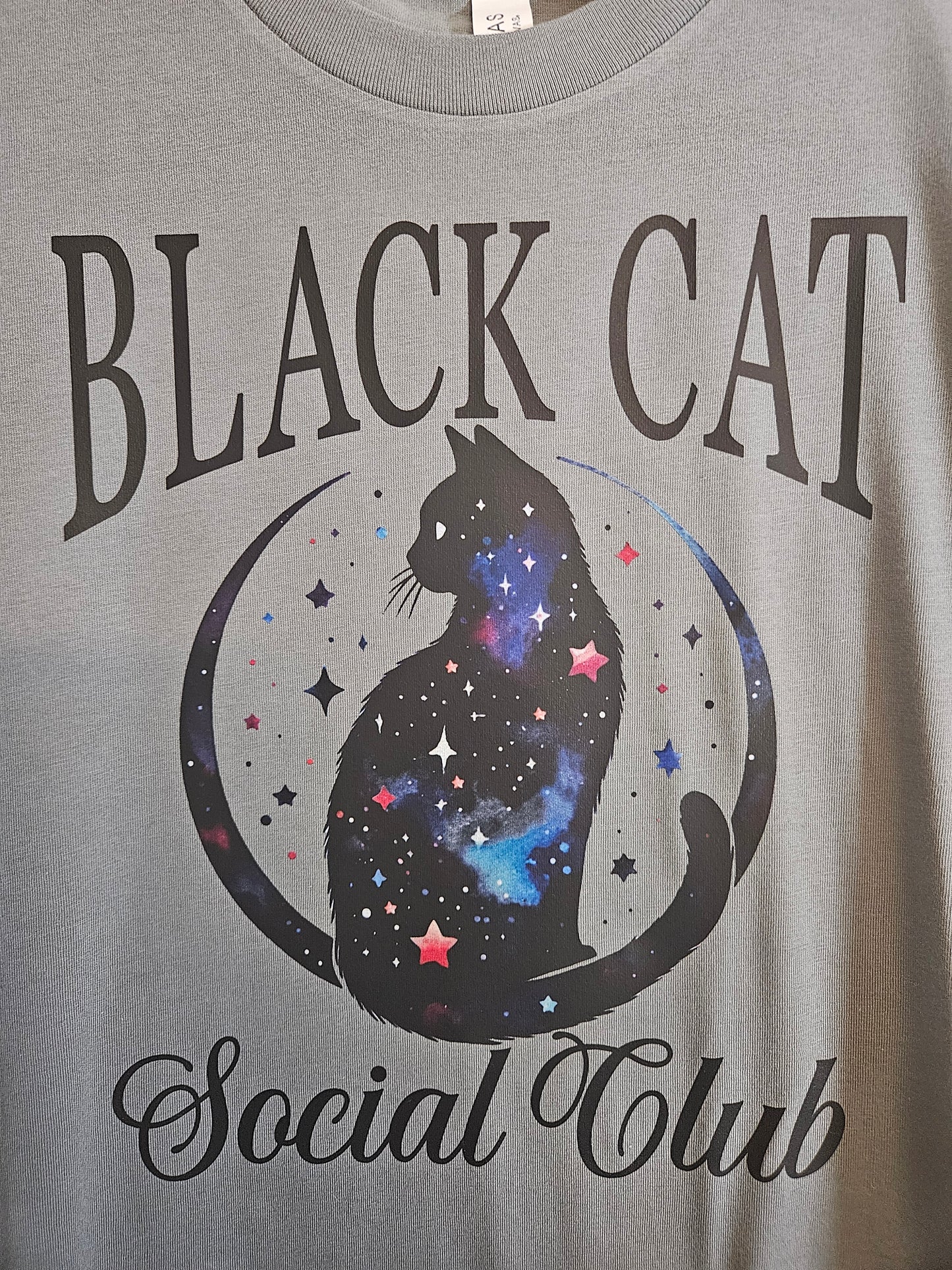 Black Cat Social Club T- Shirt