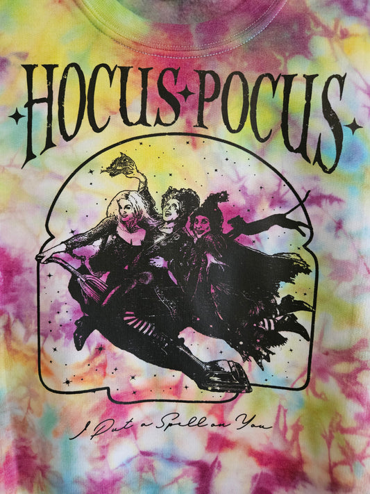 Hocus Pocus Tie-Dye Sweatshirt