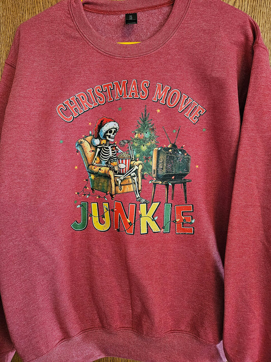 Christmas Movie Junkie Sweatshirt