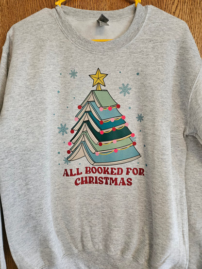 My Weekend Is Booked Christmas Sweatshirt