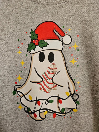 Christmas Ghost Snack Sweatshirt