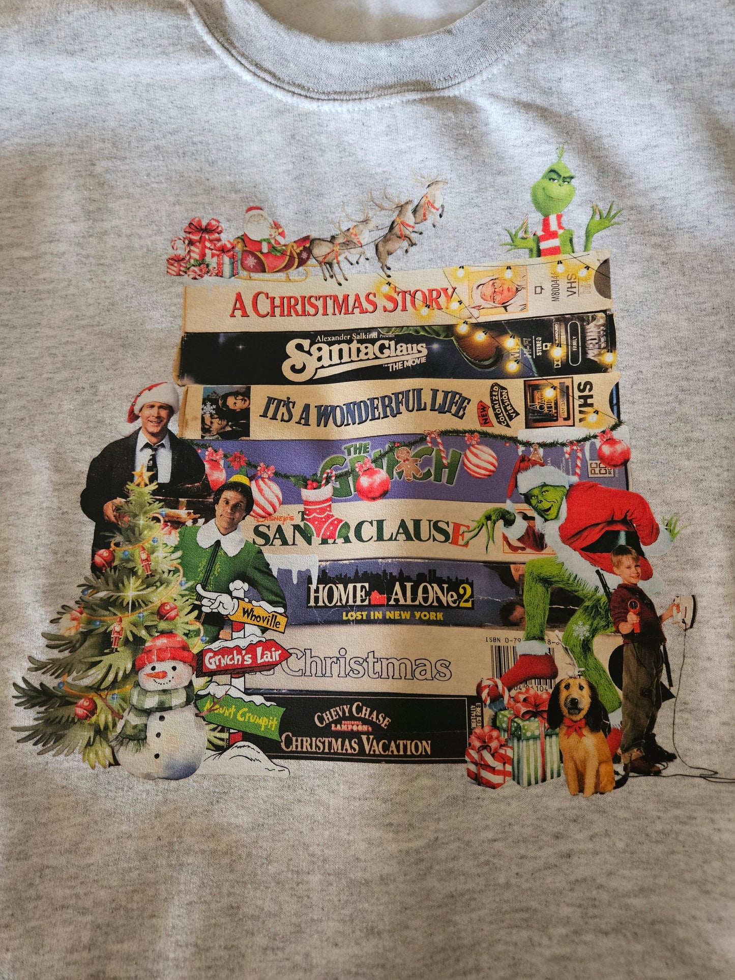 Christmas VHS Sweatshirt