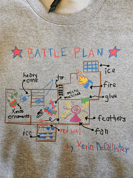 Home Alone Battle Plan Sweatshirt