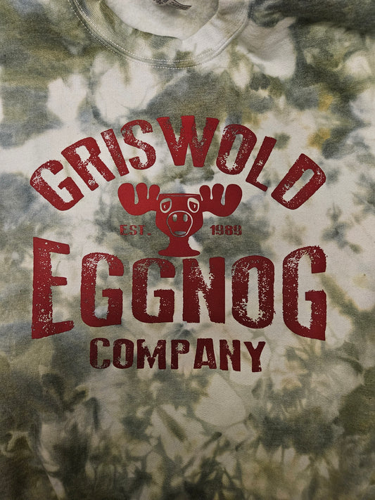 Griswold Eggnog Tie-Dye Sweatshirt