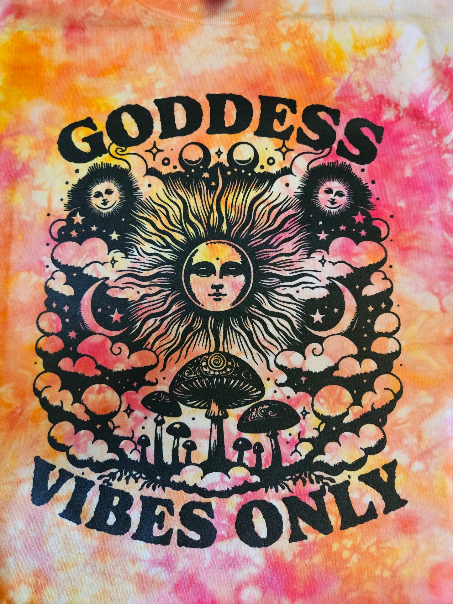 Goddess Vibes Only Tie-Dye Shirt