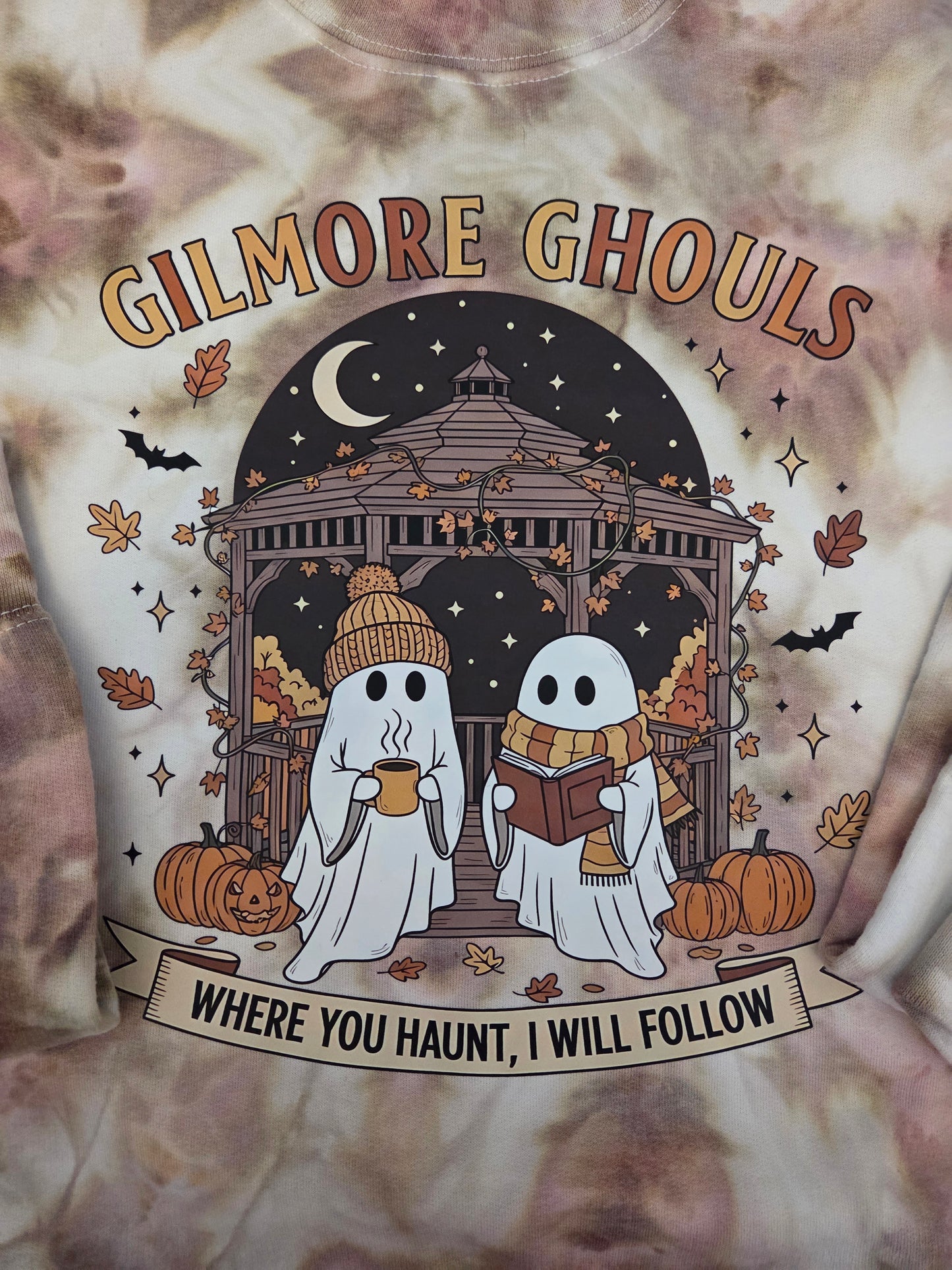 Gilmore Ghouls tie-dye Sweatshirt