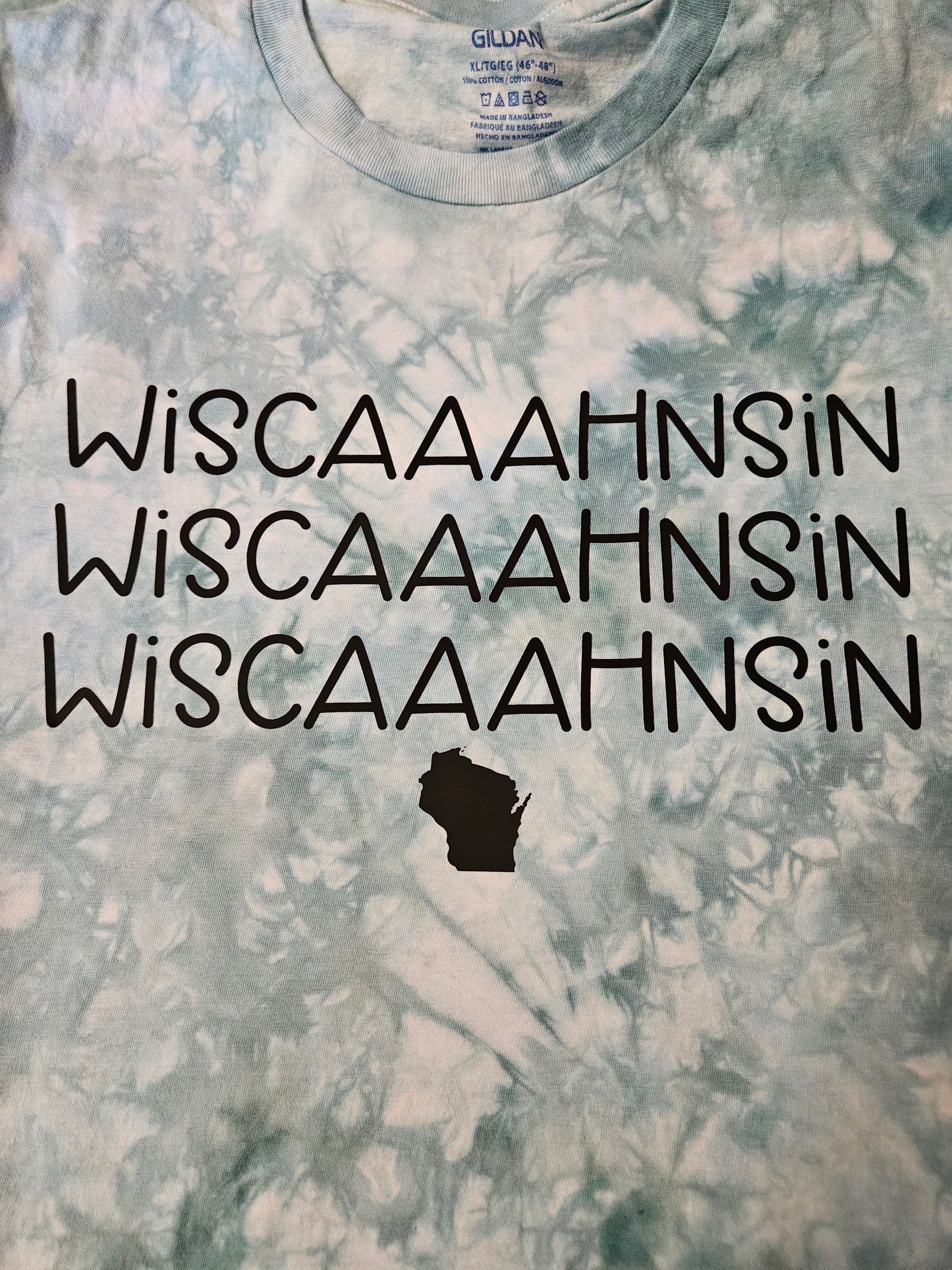 Wiscaaahnsin Tie-Dye Shirt