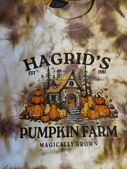 Pumpkin Farm Tie-Dye Sweatshirt