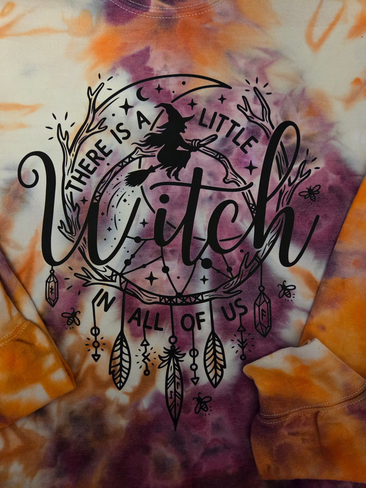 Witch in all of Us Tie-Dye Sweatshirt