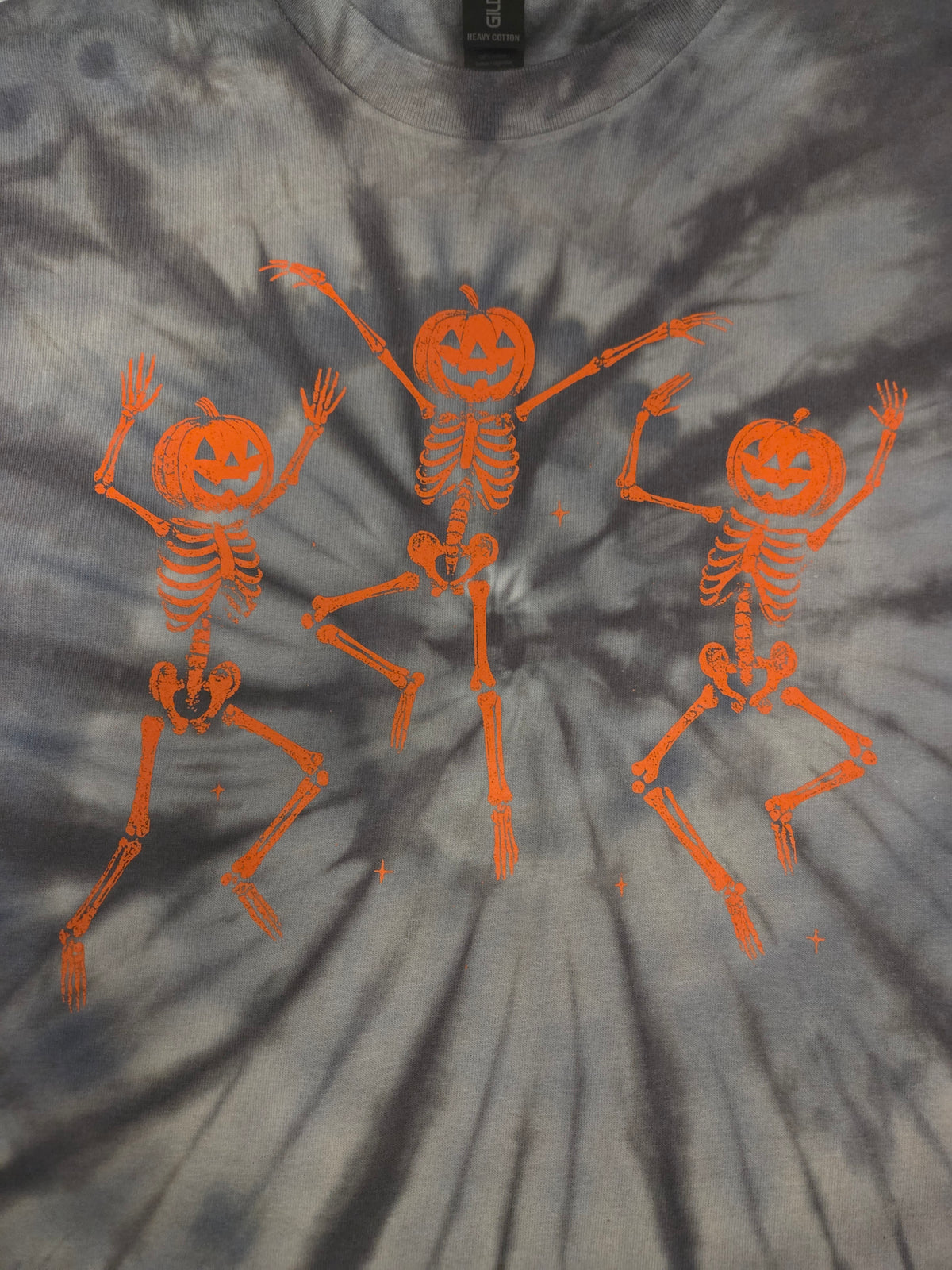 Dancing Skeletons Tie-Dye T-Shirt
