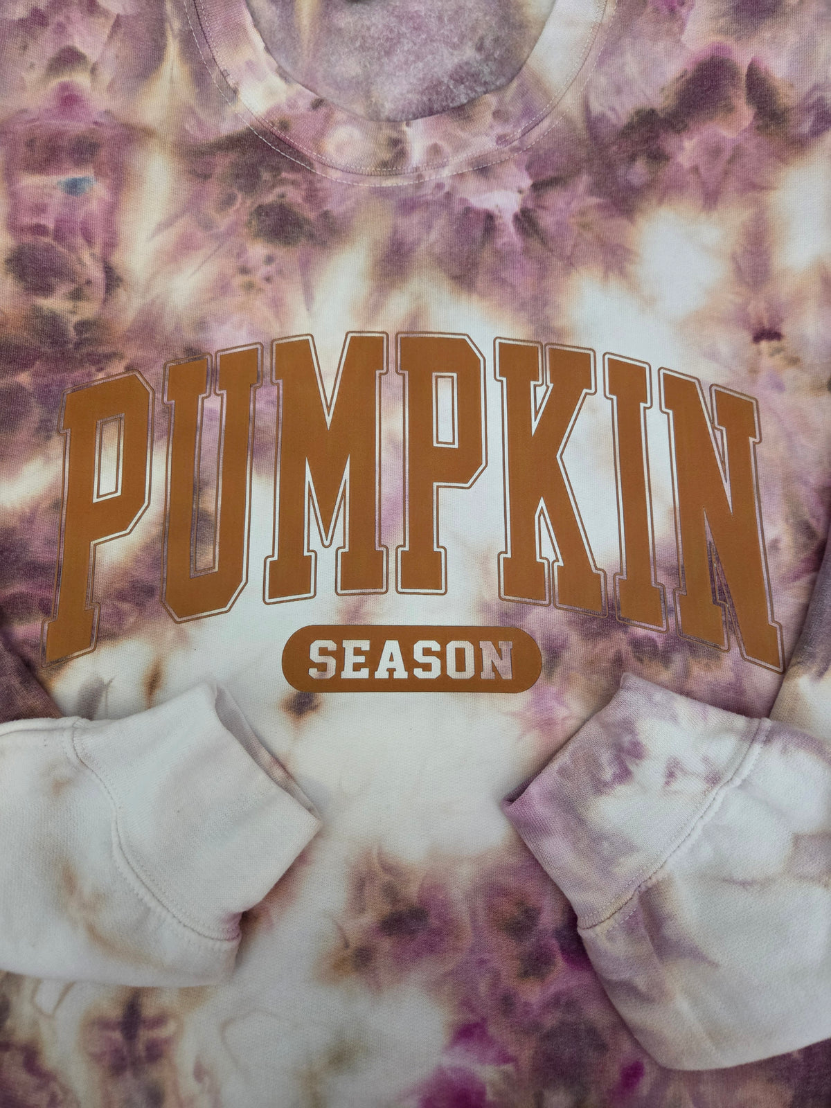 Pumpkin Tie-Dye Sweatshirt
