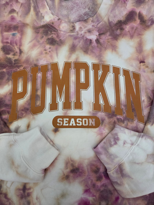 Pumpkin Tie-Dye Sweatshirt
