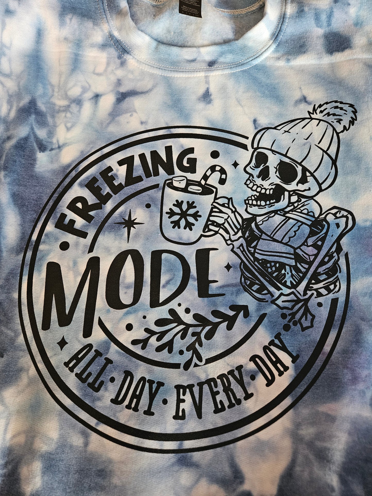 Freezing Mode Tie-Dye Sweatshirt