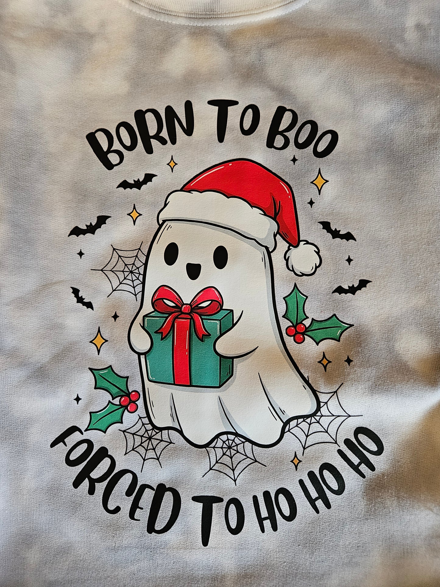 Born To Boo Tie-Dye Sweatshirt