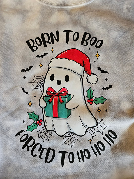 Born To Boo Tie-Dye Sweatshirt
