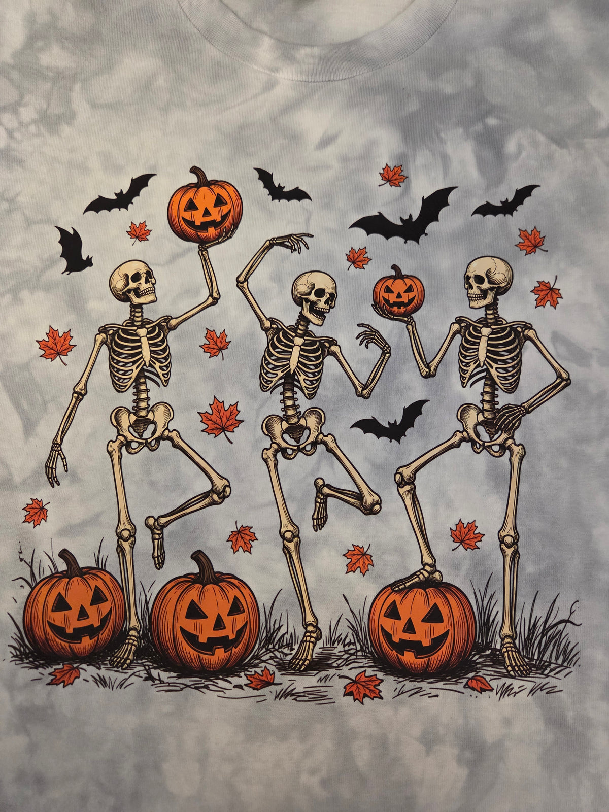 Skeletons Tie-Dye T-Shirt