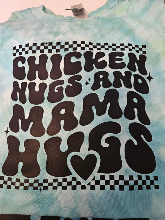 Chicken Nugs Kids Tie-Dye Shirt