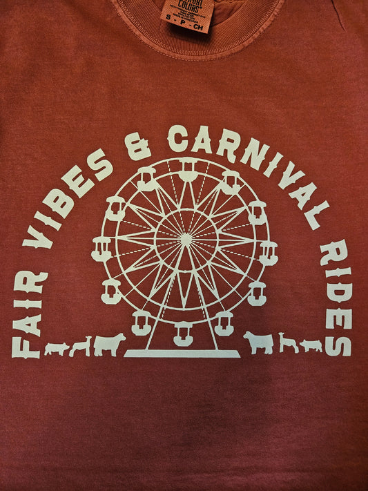 Fair Vibes and Carnival Rides T- Shirt