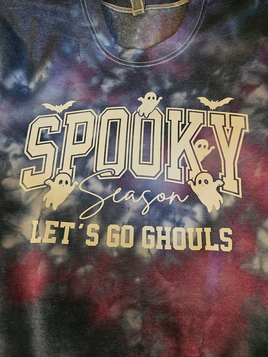 Spooky Tie-Dye Sweatshirt