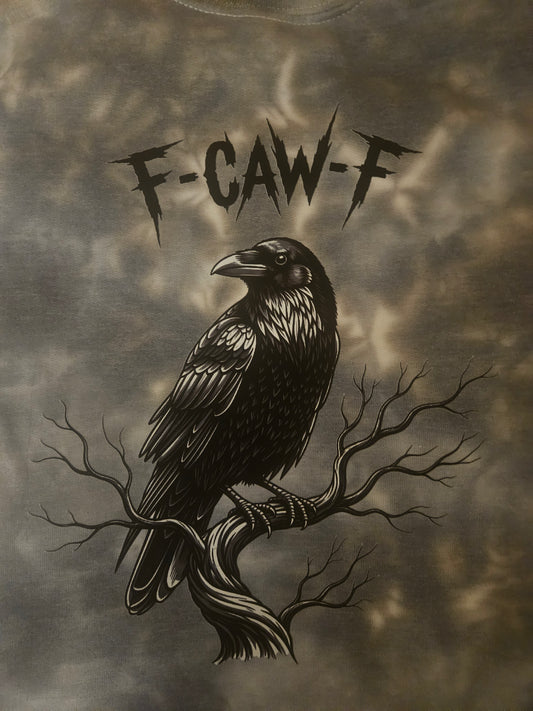 F-caw-F Tie-Dye Sweatshirt