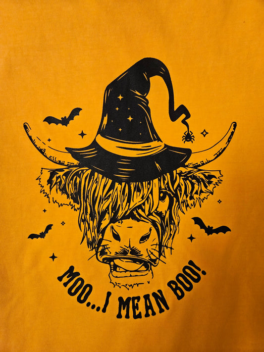 Moo I mean Boo T- Shirt